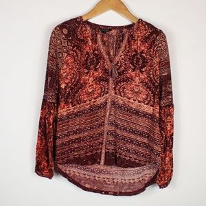 Lucky | Boho peasant top L
